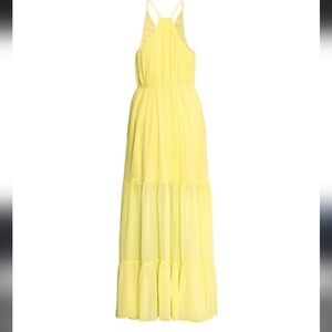 H&M Elegant Yellow Maxi Dress